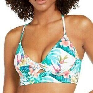 Sundazed Women's Hot Tropics Printed Jenna swim Bra. 34 D